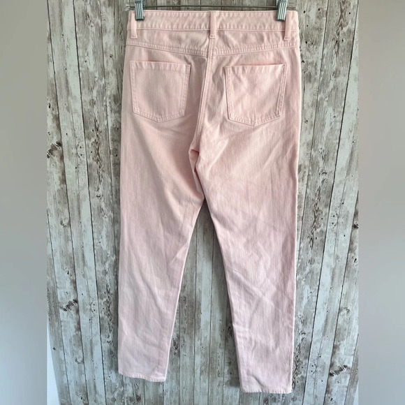 J McLaughlin Light Pink Denim Jeans Size 2 - Picture 2 of 3